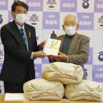 保育施設に地元の新米300キロ寄贈 「おいしさ知って」名張のNPO