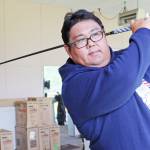 豪快ショット ドラコンで世界舞台 伊賀・磯山さん