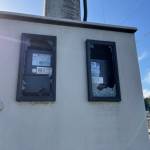 汚水ポンプ盤が破損 ガラス7枚と装置が被害 名張市