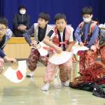 「日本一遅い秋祭り」に向け稽古 伊賀・島ヶ原獅子神楽保存会