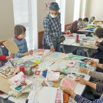 干支の絵馬展示 29日まで名張で 上野スケッチ教室