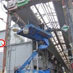 「サンロード商店街」アーケード解体始まる 名張市