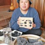 “変わり種”にも挑戦 花炭オブジェ制作 伊賀市の青山さん