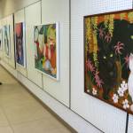 力作並ぶ美術部展 人物や動物など約40点 名張青峰高