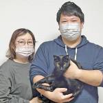 らぶペット 保護猫4匹とにぎやかに 正門さん夫妻 伊賀市