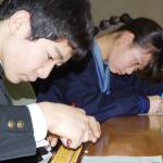 珠算十段と暗算十段 桔梗が丘中の2人が名張市長に合格報告