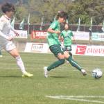 くノ一本拠地で引き分け 群馬に1-1 なでしこ1部