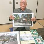 生涯現役 繊細な切り絵の腕発揮 「百景」制作目指す