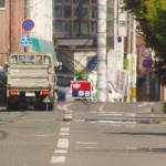 伊賀市で今年初の真夏日 32・3度観測 道路で「陽炎」ゆらり