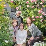 皆で愛でるバラ 伊賀地域の愛好家集まり“刺激的な時間”