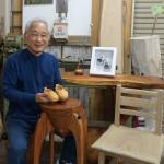 木のぬくもり感じる個展 20日から伊賀市で 彫刻家の惠村さん