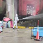 火災想定し防災訓練 伊賀南部クリーンセンター