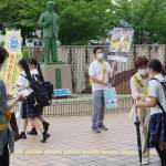 薬物乱用「ダメ。ゼッタイ。」 近鉄名張駅前で撲滅訴え