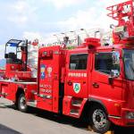 機動力向上に期待 20メートル級はしご車配備 伊賀市消防本部