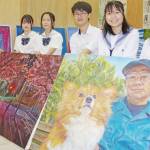 「いいな」と思う作品見つけて KNIT展26日から 伊賀地域4高校美術部