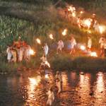 愛宕の火祭り4年ぶり復活へ 29日・名張川納涼花火の始まり告げる