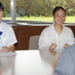 11月の名張学園祭 準備進める地元高校生らが市長に説明