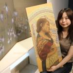 繊細な日本画 西口さん初個展 19日から伊賀市のギャラリーで