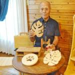 手作りの良さ 生み出す木工雑貨 名張の田中さん