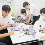 ロボコン目指し日々研究 近大高専・ロボット技術部 名張