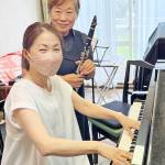 クラリネット&ピアノ 地元で演奏披露 吉永さん・延山さん