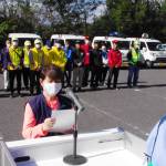 全国地域安全運動 11日から20日 名張署管内で出動式