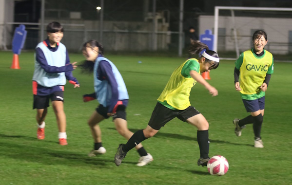 くノ一サテライト　U15女子サッカー東海大会出場　12年ぶり県制覇