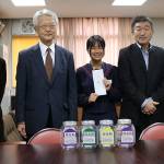 イベントで支援募り赤目中へ寄付 青蓮寺・百合が丘地域 名張