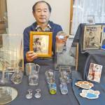 世界に一つだけの作品 思い出ガラスエッチングに 名張の古田さん