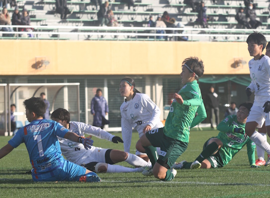 くノ一4回戦進出　福岡に2‐0　女子サッカー皇后杯