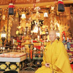 「世界が平和に」祈り捧げ 名張市滝之原の龍性院