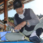 地域の口伝の技、次世代へ継承 しめ縄作り同好会 伊賀市瀧