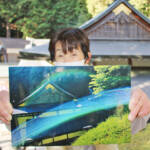 「龍」写り込んだ写真!? 参拝女性が撮影 伊賀東照宮