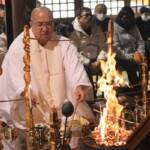 「明日への希望に」護摩の火に願い込め 伊賀・常福寺で初祈祷