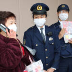 110番の日 適切な利用を呼び掛け 名張署が街頭啓発