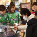 確定申告の広報に協力 くノ一選手がe-Tax体験 伊賀市で