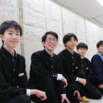 広島での平和学習、新聞に 名張・桔梗が丘中 21日まで展示