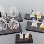 ガラス雛ずらり「硝子雛展」 伊賀・赤井家住宅で9日から