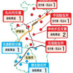 犯罪発生マップ 自転車盗が散発 1月の伊賀地域