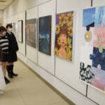 力作46点並ぶ 名張青峰高美術部展 リバーナホールで10日まで