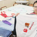 毎週投稿、刺繍の魅力 地域おこし協力隊 名張・長谷川さん