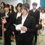 寄り添う看護師目指し 20人入学 名張市立看護専門学校