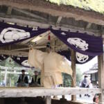 5年ぶりに能奉納 真木山神社の例大祭で 伊賀市