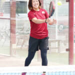 パデルの世界選手権へ 「まずは1勝」名張の福森さん