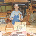 木の風合い生かす作品 地元イベントに出品 名張・中田さん