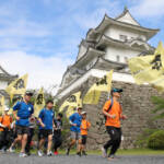 がん研究に支援を 第30回「生命の駅伝」 伊賀路を駆ける