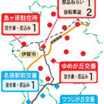 犯罪発生マップ 4月の伊賀地域