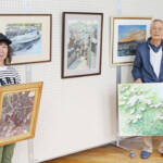 四人四様の絵画展 6日から名張・百合が丘で