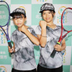ソフトテニス 全日本選手権出場 名張小6年の大田さんと中井さん