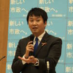 県議の稲森氏が立候補表明 伊賀市長選